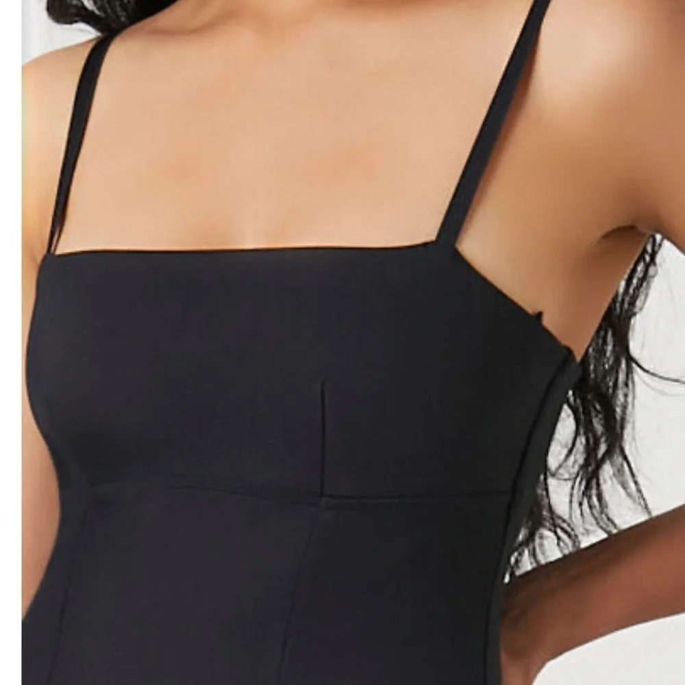 Jumpsuit, Cami Fitted - In BLACK, NWT, XL - Picture 2 of 6